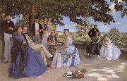 Frederic Bazille Family Reunion Spain oil painting artist